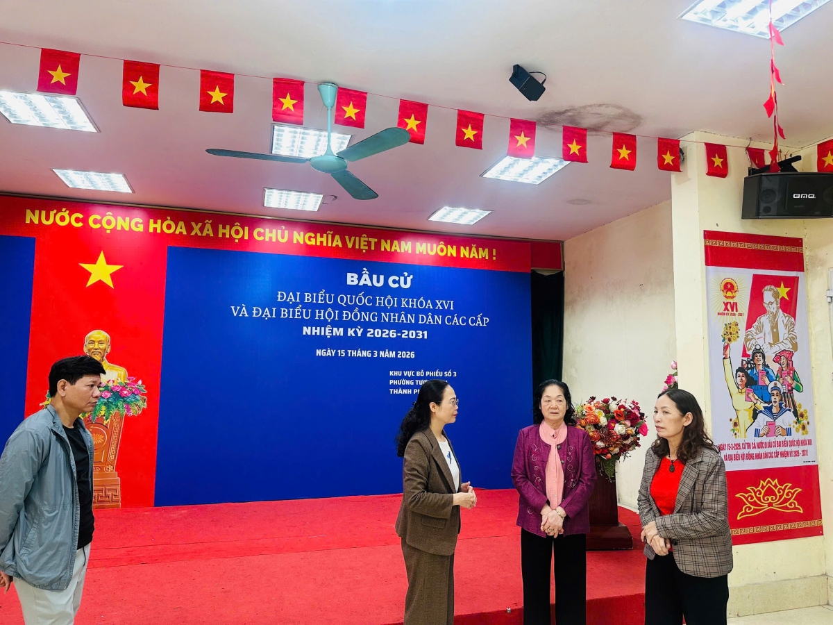 Chuẩn bị sẵn sàng để cuộc bầu cử diễn ra thành công